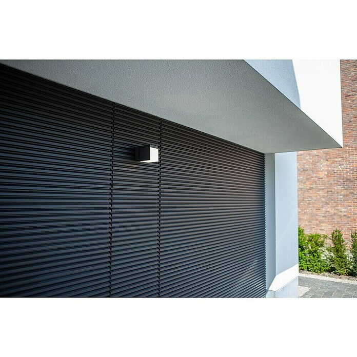 Lutec Aplique de pared LED Cuba (L x An x Al: 116 x 100 x 148 mm, Blanco neutro, Temperatura del color: 4.000 K, 500 lm) | BAUHAUS