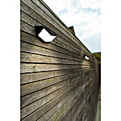 Lutec Aplique solar LED para exterior Wings (Potencia por luz: 3,7 W, Blanco frío, Temperatura del color: 5.000 K, 500 lm, Sensor crepuscular) | BAUHAUS