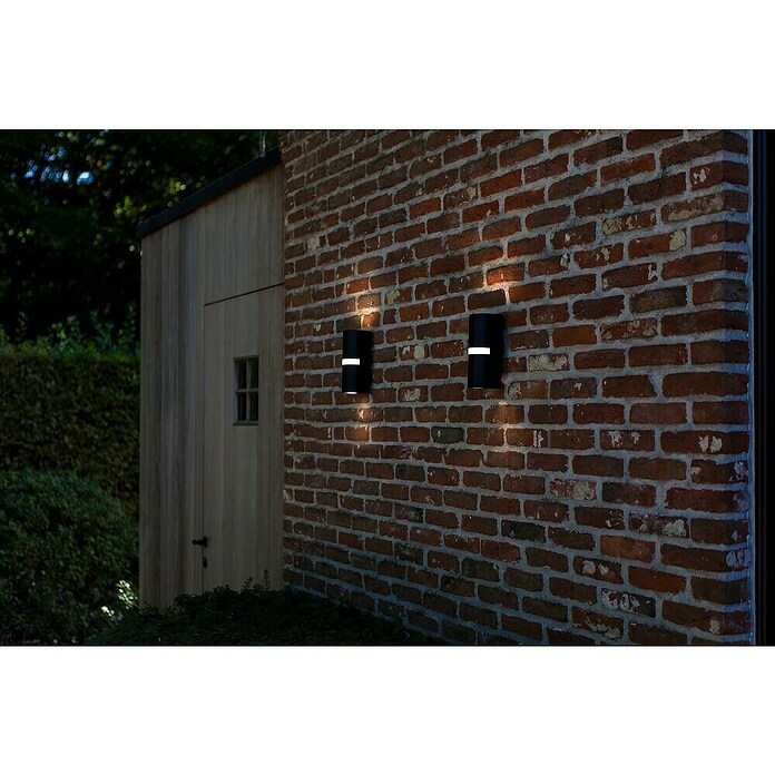 Lutec Aplique para exterior Mika (14 W, L x An x Al: 68 x 79 x 190 mm, IP54) | BAUHAUS