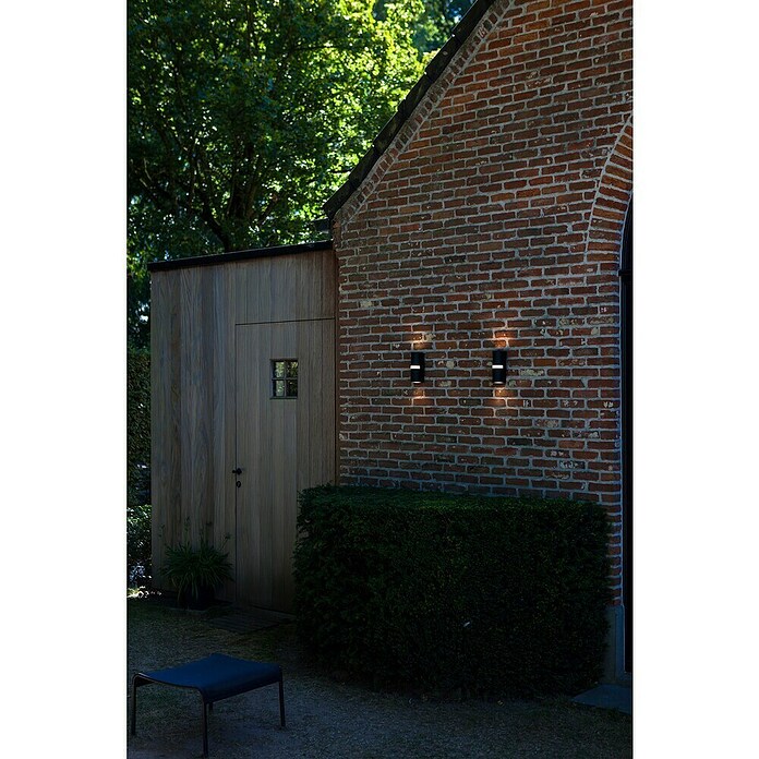 Lutec Aplique para exterior Mika (14 W, L x An x Al: 68 x 79 x 190 mm, IP54) | BAUHAUS