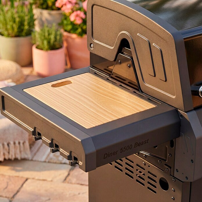 Kingstone Schneidebrett Diner (Naturmaterialien, Passend für: Kingstone Gasgrills Diner 3000/5500) | BAUHAUS