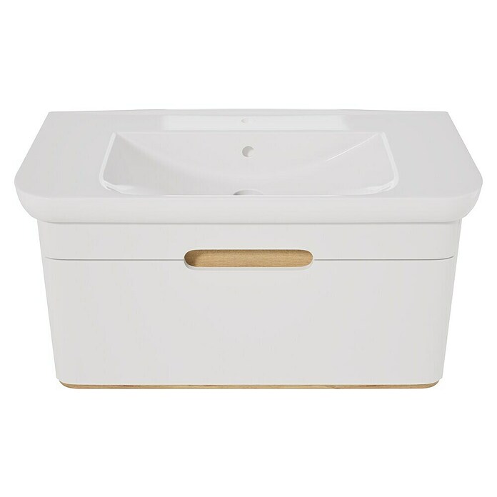 VitrA Sento Badmöbel-Set Sento (98 cm, Weiß, Griffmulde) | BAUHAUS
