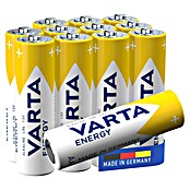 Varta Batterie Energy (Mignon AA, Alkali-Mangan, 1,5 V, 12 Stk.) | BAUHAUS