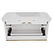 VitrA Sento Badmöbel-Set Sento (98 cm, Weiß, Griffmulde) | BAUHAUS