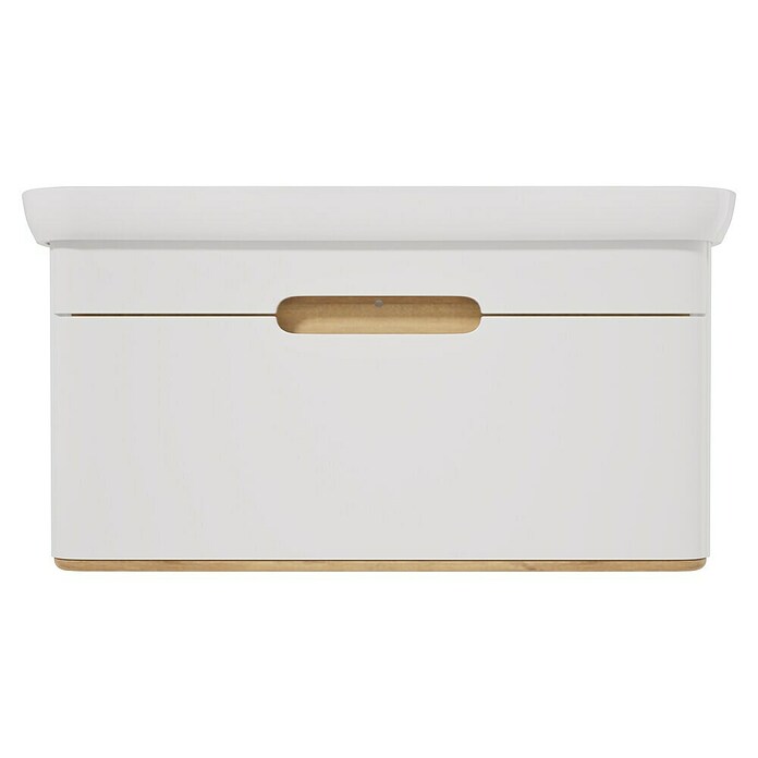 VitrA Sento Badmöbel-Set Sento (98 cm, Weiß, Griffmulde) | BAUHAUS