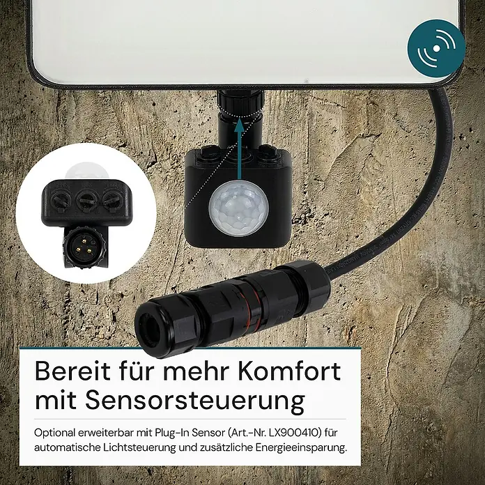 Luxula LED-Strahler - 50 W, 6.000 lm, IP65