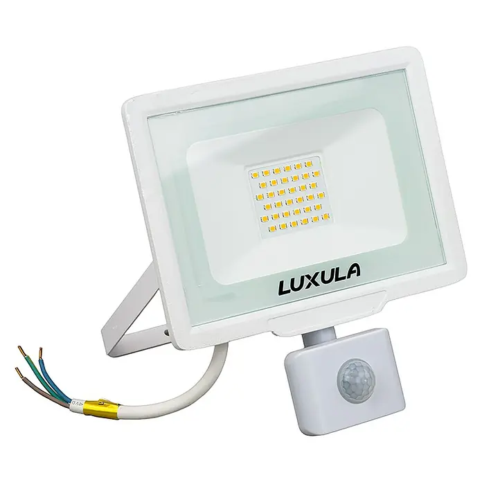 Luxula LED-Sensor-Strahler - 30 W, 3.000 lm, 3.000 K, IP65