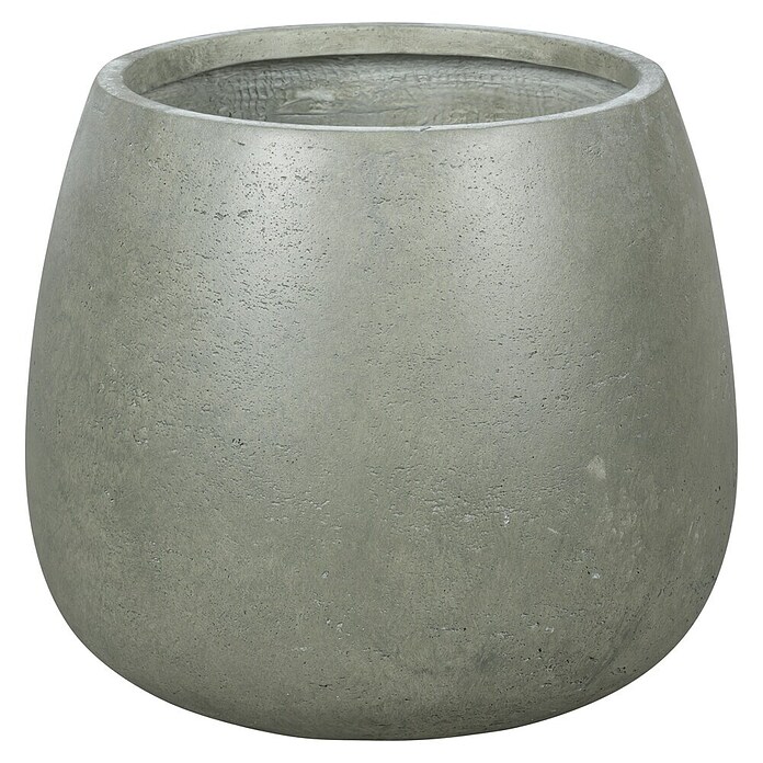 Plantenpot Oklahoma (Buitenmaat (Ø x h): 25 x 23 cm, Samengesteld materiaal, Groen) | BAUHAUS