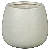 Plantenpot Oklahoma (Buitenmaat (Ø x h): 55 x 47 cm, Samengesteld materiaal, Ecru) | BAUHAUS