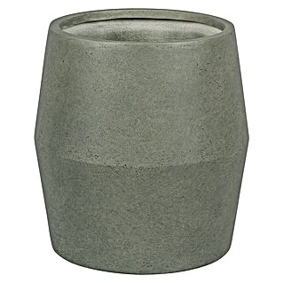 Plantenpot Oklahoma (Buitenmaat (Ø x h): 42 x 43 cm, Samengesteld materiaal, Groen)