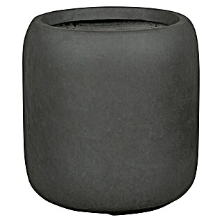 Plantenpot Edinburgh (Buitenmaat (Ø x h): 54 x 55 cm, Samengesteld materiaal, Antraciet)
