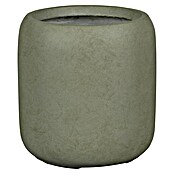 Plantenpot Edinburgh (Buitenmaat (Ø x h): 23,5 x 23,5 cm, Samengesteld materiaal, Groen) | BAUHAUS