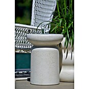Bijzettafel Franklin (Buitenmaat (Ø x h): 34 x 46 cm, Samengesteld materiaal, Ecru) | BAUHAUS