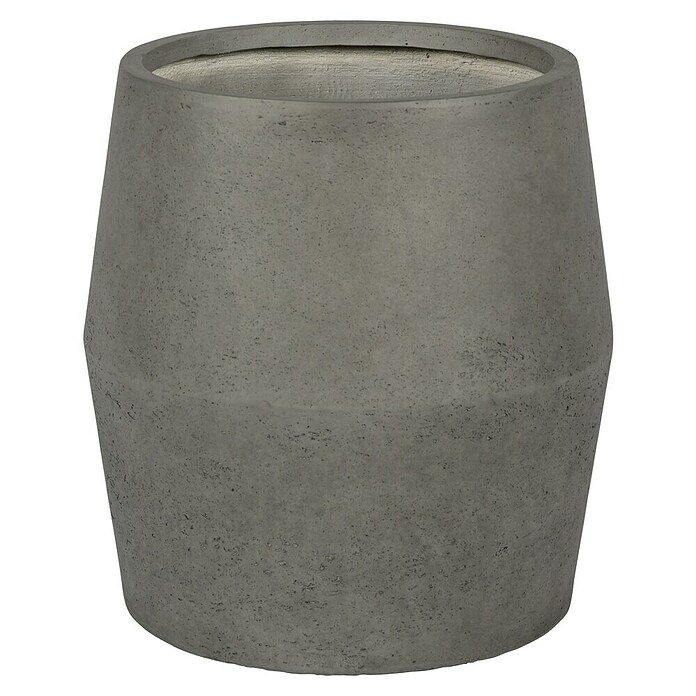 Plantenpot Oklahoma (Buitenmaat (Ø x h): 55 x 56 cm, Samengesteld materiaal, Antraciet) | BAUHAUS