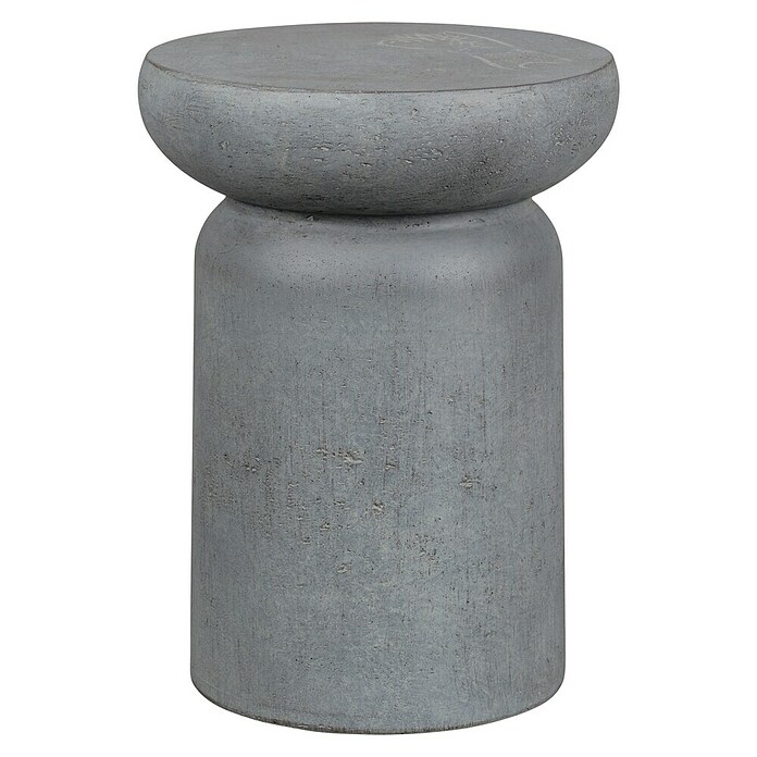 Bijzettafel Franklin (Buitenmaat (Ø x h): 34 x 46 cm, Samengesteld materiaal, Antraciet) | BAUHAUS