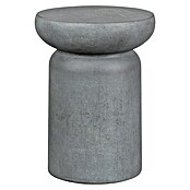 Bijzettafel Franklin (Buitenmaat (Ø x h): 34 x 46 cm, Samengesteld materiaal, Antraciet) | BAUHAUS