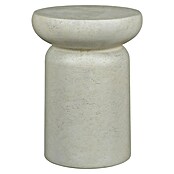 Bijzettafel Franklin (Buitenmaat (Ø x h): 34 x 46 cm, Samengesteld materiaal, Ecru) | BAUHAUS