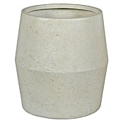 Plantenpot Oklahoma (Buitenmaat (Ø x h): 30 x 31 cm, Samengesteld materiaal, Ecru) | BAUHAUS