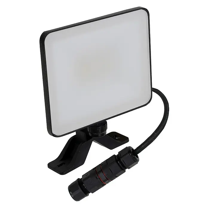 Luxula LED-Strahler - 10 W, 1.200 lm, L x B x H: 124 x 62 x 107 mm, IP65