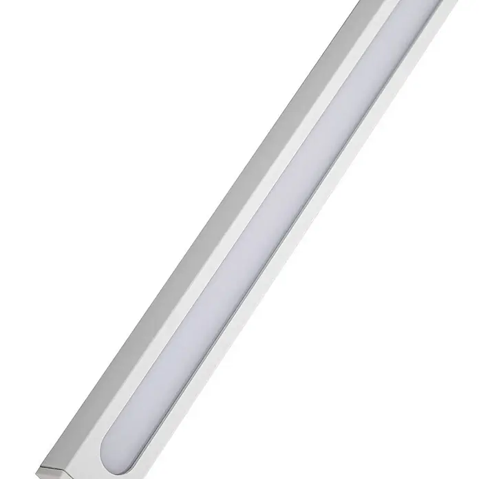 Lindby Außenwandleuchte Sakari - 6,6 x 5,2 x 50 cm, weiß / opal, weiß / opal, IP54