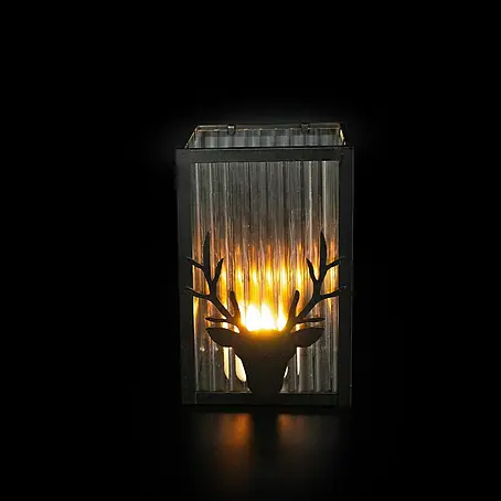 Windlicht Hirsch