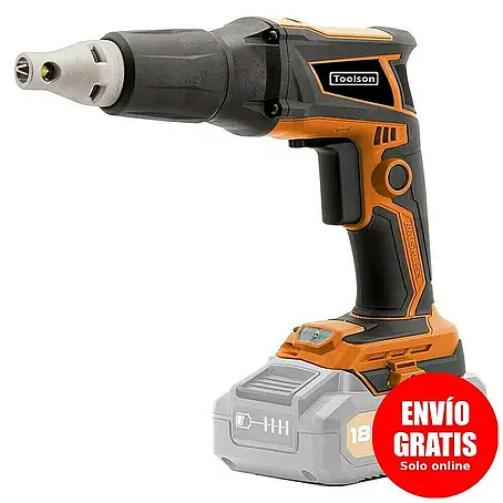 Toolson PRO Atornillador para placas de yeso de batería DWS