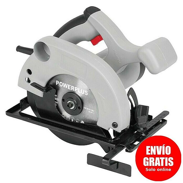 PowerPlus Sierra circular POWC2020 (800 W, Hoja de sierra: Ø 140 mm, 4.500 r.p.m.)