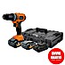Toolson Taladro atornillador percutor de batería PRO-PBL4 