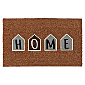 Astra Coco Design Kokosfußmatte (Home, Kokosbraun/Schwarz/Weiß, 75 x 45 cm, 100 % Kokos)