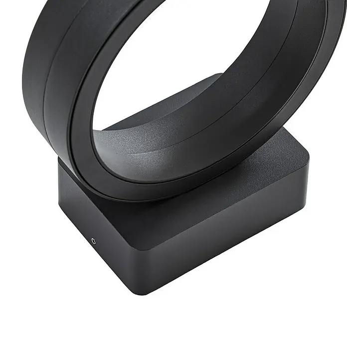 Lindby Außenwandleuchte Selviro - 24,3 x 20 x 10 cm, schwarz, schwarz, IP65