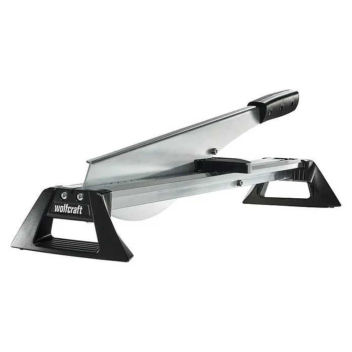 Wolfcraft Cortaláminas de parquet LC 600 - Ancho de corte: 465 mm, Aluminio - Cortador de laminado Wolfcraft LC 600: Corte preciso de laminado, paneles y vinilo. Fácil manejo y cortes limpios para aficionados y profesionales.