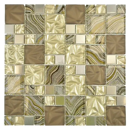 Mosaikfliese Crystal Mix XCM NIKO40