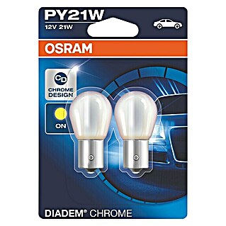 Osram Blinklicht-Lampen Diadem Chrome (PY21W, 2 Stk.)
