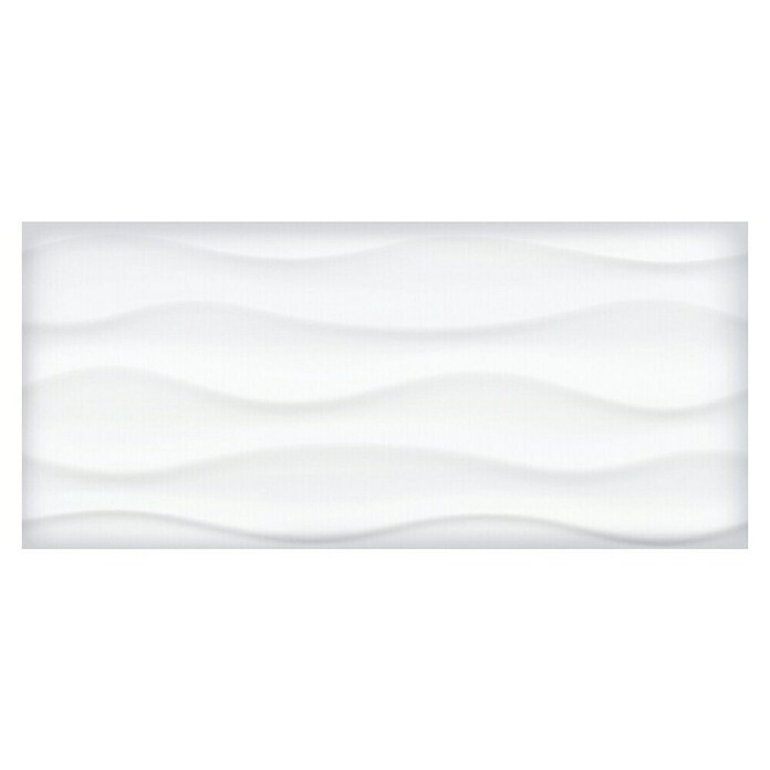 Decocer by Cinca Glow Zidna pločica  (25 x 55 cm, Bijele boje, Sjaj) | BAUHAUS