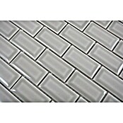 Mozaik pločica Brick Bond Diamond CBC 102  (30 x 30 cm, Sive boje, Sjaj) | BAUHAUS