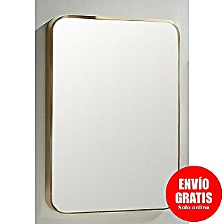 Espejo de pared Ovalado Zen (100 x 165 cm, Oro)