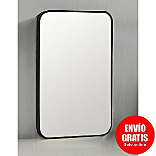 Espejo de pared Ovalado Zen (100 x 165 cm, Negro)