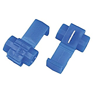 Cartrend Kabelverbinder (10 Stk., Querschnitt: 0,75 mm² - 2 mm², Blau)