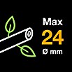 Fiskars X-series Gartenschere Bypass P921 (Bypass, Max. Aststärke: 24 mm) | BAUHAUS