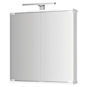Jokey Led-spiegelkast (b x h: 65 x 14,3 cm, Met verlichting, MDF, Wit)