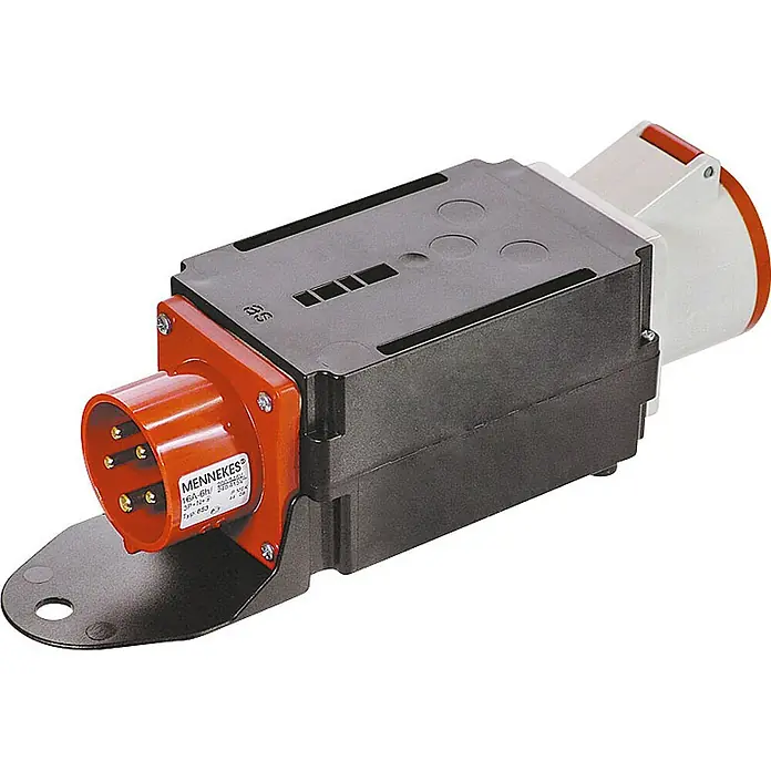 as-schwabe Baustromverteiler MIXO-Adapter MAIN - Anzahl CEE-Steckdosen: 1 Stk., Anzahl Steckdosen Schuko: 0 Stk., IP44