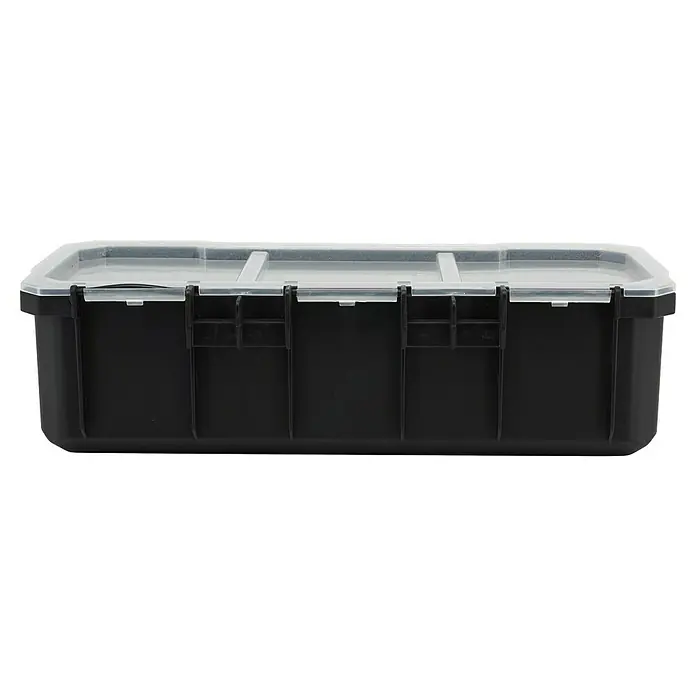 Toolson PRO-Case Gaveta - Negro, ABS Pro, Específico para: Sistema Toolson Pro-Case - Caja de almacenamiento de plástico negro con tapa transparente y cierres claros.