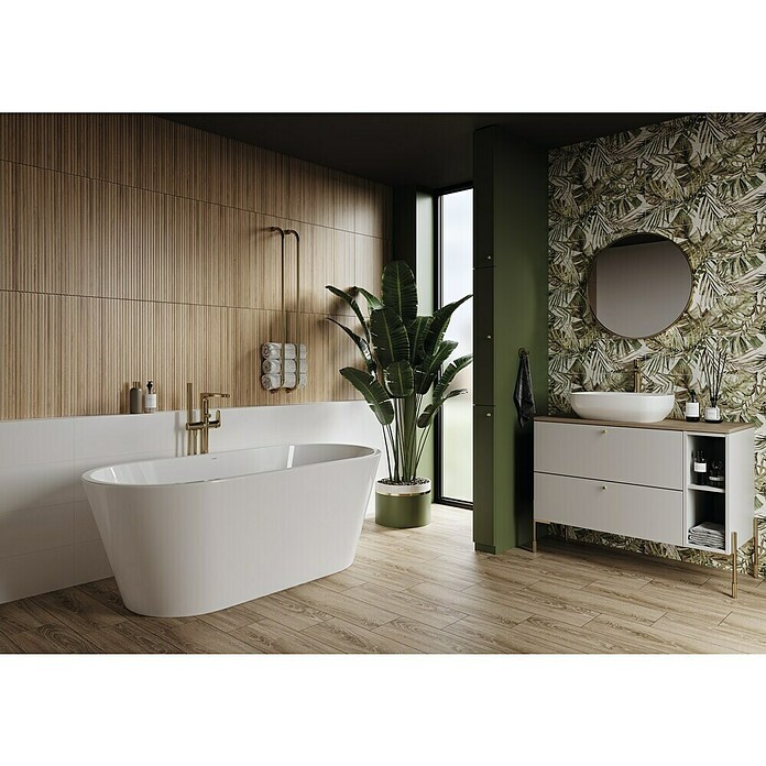 Cersanit Zidna pločica Home Jungle  (60 x 20 cm, Bež, Mat) | BAUHAUS