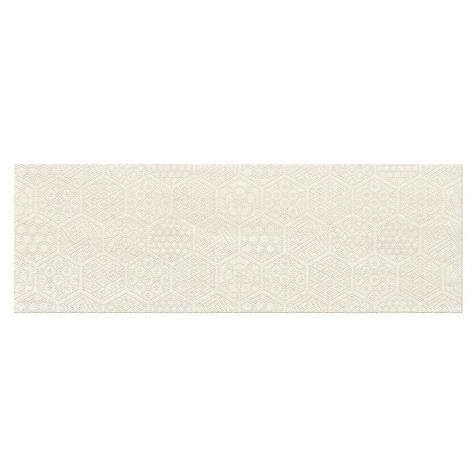 Cersanit Zidna pločica Bantu  (60 x 20 cm, Cream Heksagon, Sjaj) | BAUHAUS