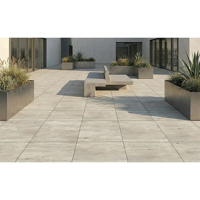 Terrassenfliese Foresta (40 x 80 x 2 cm, Grigio, Matt) | BAUHAUS