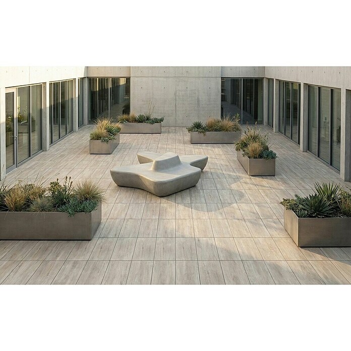 Terrassenfliese Foresta (40 x 80 x 2 cm, Grigio, Matt) | BAUHAUS