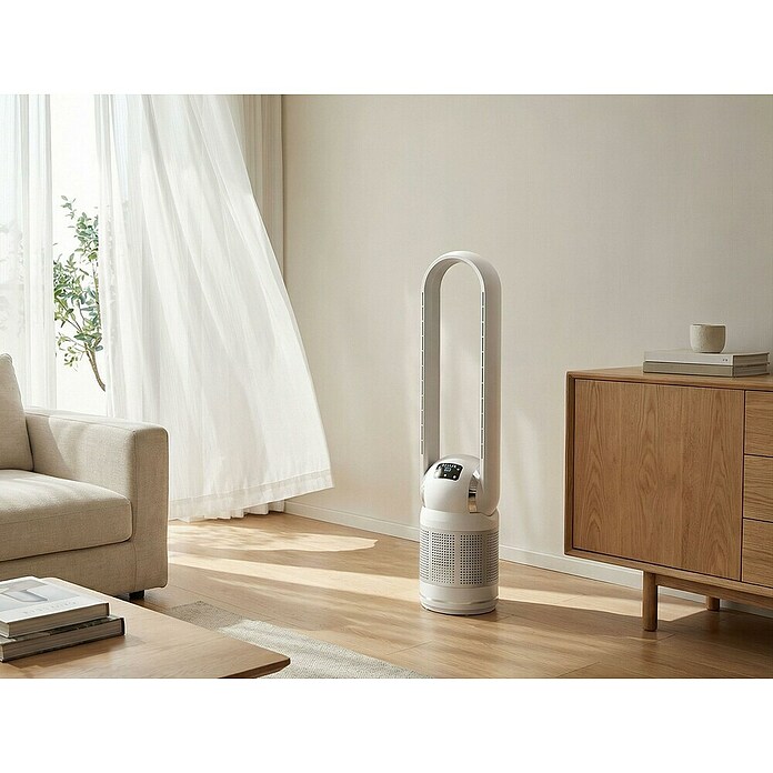 Purline Venty Ventilador de torre (30 W, Blanco, 105 cm) | BAUHAUS