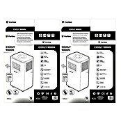 Purline Aire acondicionado portátil Cooly (2.640 W, Tamaño de la estancia: 20 m², Blanco) | BAUHAUS