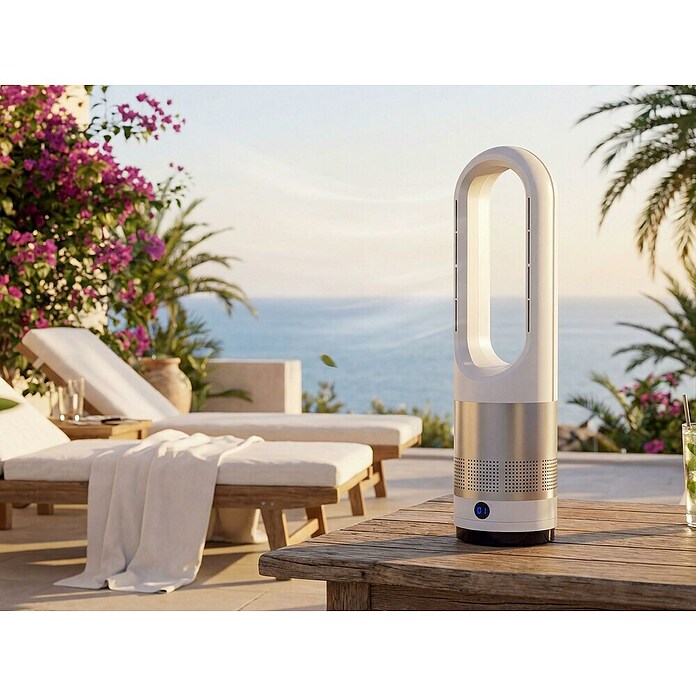 Purline Venty Ventilador de torre Zonda (30 W - 1.200 W, Blanco, 56 cm) | BAUHAUS