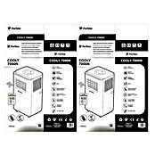 Purline Aire acondicionado portátil Cooly (2.050 W, Tamaño de la estancia: 15 m², Blanco) | BAUHAUS